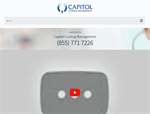 Tablet Screenshot of capitolcoding.com